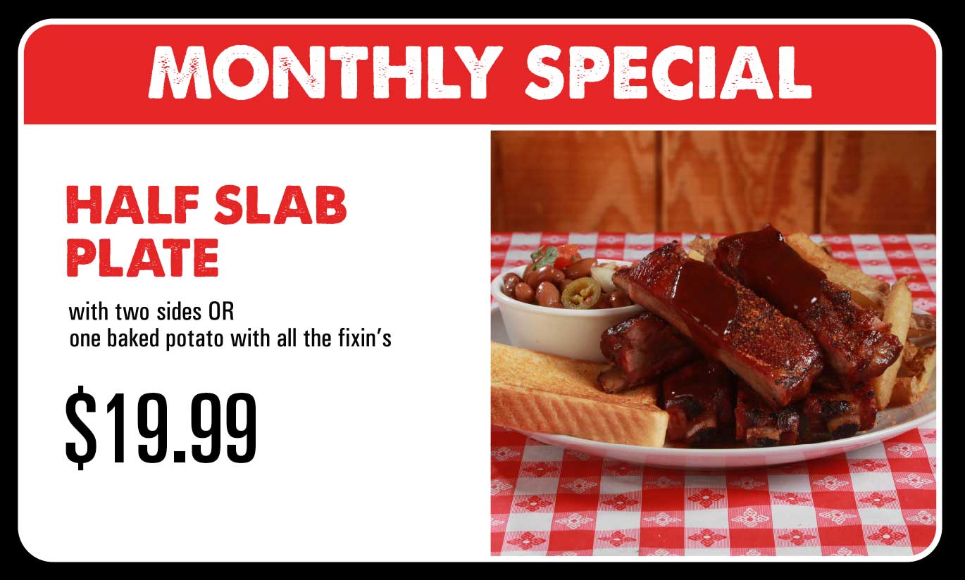 monthly special ribs