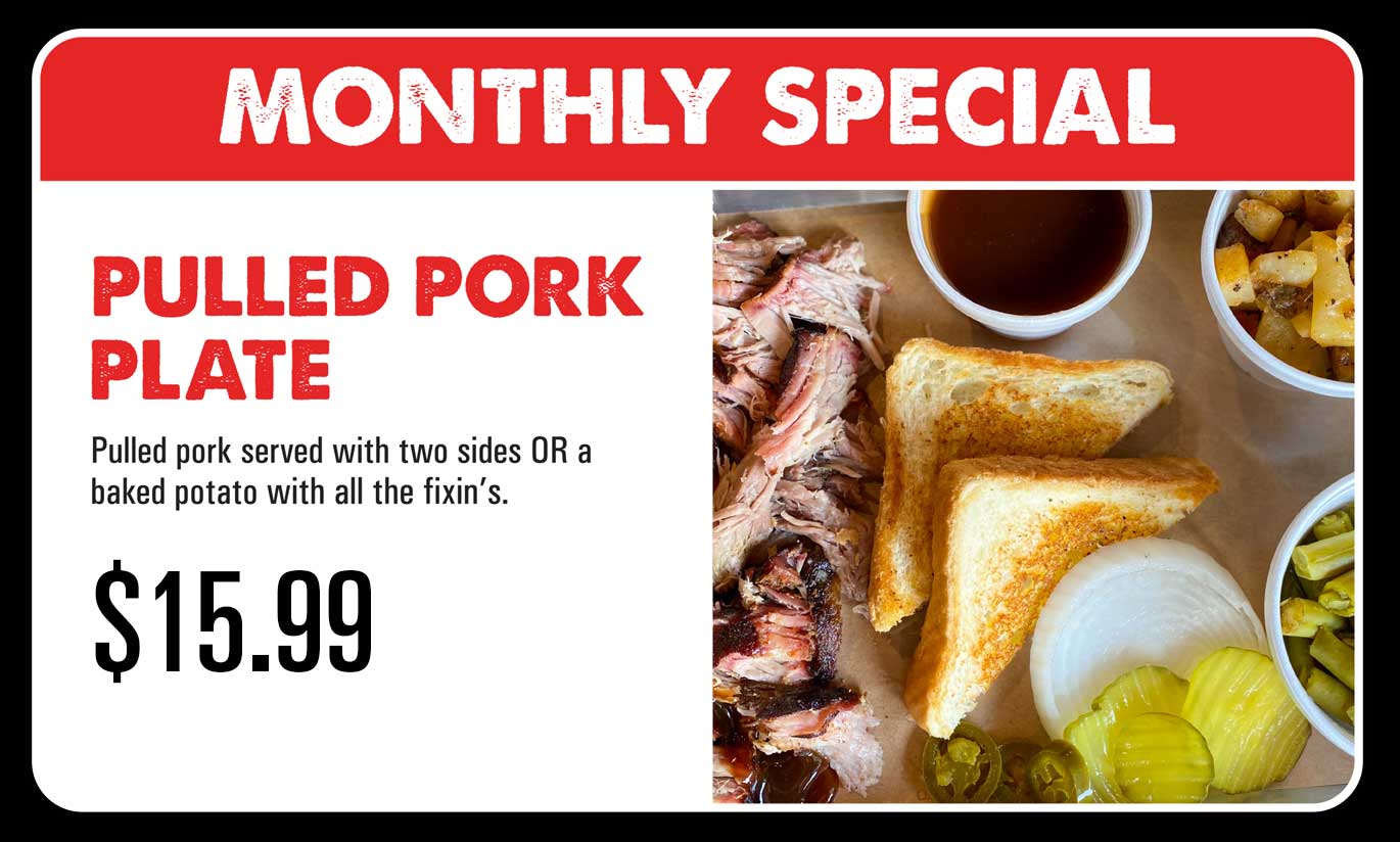 May Monthly Special